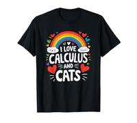 I Love Calculus and Cats, Math Mathematics Teaching T-Shirt