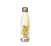 I Love California Bear Hug Stainless Steel Water Bottle - Antique White