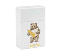 I Love California Lightweight Cigarette Case Funny Cigarettes Holder Box Portable Plastic Smoking Accessories Gifts