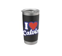 I Love Calvin Stainless Steel Insulated Tumbler
