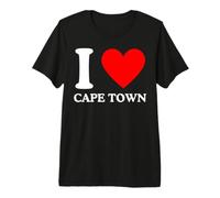 I Love Cape Town Tee - I Heart Cape Town Premium T-Shirt