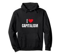 I Love Capitalism Business Owner Entrepreneur Pullover Hoodie