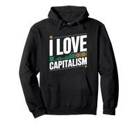 I Love Capitalism Capitalist Entrepreneur Investor Stocks Pullover Hoodie