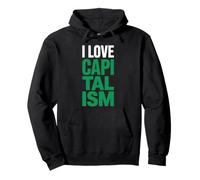 I Love Capitalism Capitalist Entrepreneur Investor Stocks Pullover Hoodie