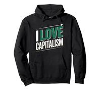I Love Capitalism Capitalist Entrepreneur Investor Stocks Pullover Hoodie