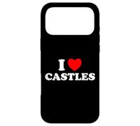 I Love Castles Funny Medieval Times Architecture Knight Fan Case for iPhone 17 Pro Max