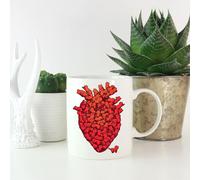 I Love Cat Heart Mug