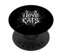 I Love Cats PopSockets Adhesive PopGrip