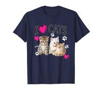 I Love Cats Shirt | Cat lover - I love Kittens T-shirt Gift T-Shirt