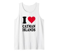 I Love Cayman Islands Tank Top