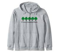 I Love Central Park And Just Like That Zip Hoodie