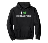 I Love Central Park Funny City Lover Y2K 2000s 90s Retro Pullover Hoodie