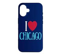 I Love Chicago Illinois State Souvenir Pride For Men & Women Case for iPhone 16