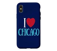 I Love Chicago Illinois State Souvenir Pride For Men & Women Case for iPhone X/XS