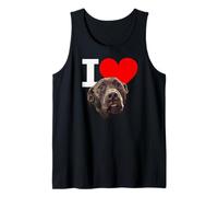 I Love Chocolate Lab Dog Brown Labrador Retriever Lover Tank Top