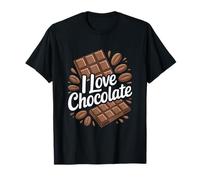 I Love Chocolate Sweet Indulgence Design T-Shirt