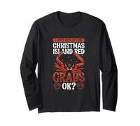 I Love Christmas Island Red Crab Long Sleeve T-Shirt