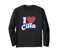 I Love Cilla Long Sleeve T-Shirt