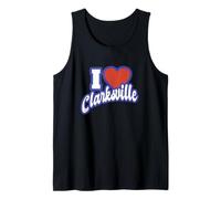 I Love Clarksville Tennessee Tank Top