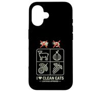 I Love Clean Eats Leviticus Approved Hebrew Roots Kosher Case for iPhone 16