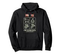 I Love Clean Eats Leviticus Approved Hebrew Roots Kosher Pullover Hoodie