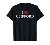 I Love Clifford, I Heart Clifford T-Shirt