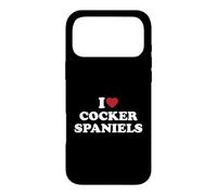 I Love Cocker Spaniels, I Heart Cocker Spaniels Case for iPhone 17 Pro Max