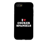 I Love Cocker Spaniels, I Heart Cocker Spaniels Case for iPhone SE (2020) / 7/8