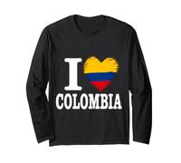 I Love Colombia Long Sleeve T-Shirt