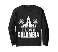 I Love Colombia Long Sleeve T-Shirt