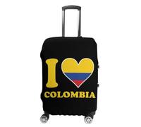 I Love Colombia Luggage Cover Fit 19-32 Inch XL | Funny Travel Luggage Covers Washable Suitcase Case Protector