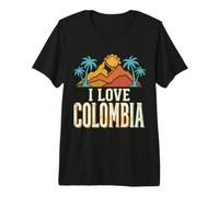 I Love Colombia Premium T-Shirt