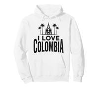 I Love Colombia Pullover Hoodie