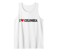 I Love Colombia Tank Top
