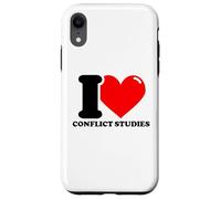 I love Conflict Studies Case for iPhone XR