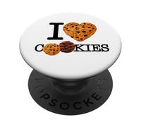 I Love Cookies Favorite American Snack PopSockets Adhesive PopGrip