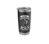I Love Cooking BUT Jesus Comes First Stainless Steel Insulated Tumbler
