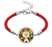 i Love Cooking Eggs hy Lucky Red String Bracelet Rope Bracelet Handmade