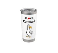 I Love Cornwall Stainless Steel Insulated Tumbler