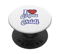 I Love Corpus Christi Texas PopSockets Adhesive PopGrip