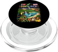 I Love Costa Rica Travel Souvenir Pura Vida Pride PopSockets PopGrip for MagSafe