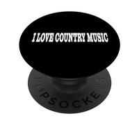 I Love Country Music PopSockets Swappable PopGrip