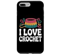 I Love Crochet Yarn Craft Hobby Passion Case for iPhone 7 Plus/8 Plus
