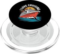 I Love Cruising Ocean Getaway Fun PopSockets PopGrip for MagSafe
