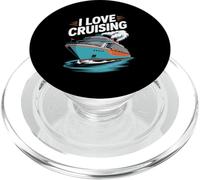 I Love Cruising Ship Traveler Fun PopSockets PopGrip for MagSafe