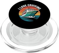 I Love Cruising Sunset Voyage Getaway PopSockets PopGrip for MagSafe