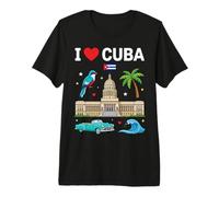 I Love Cuba Premium T-Shirt