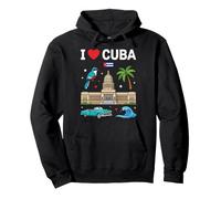 I Love Cuba Pullover Hoodie
