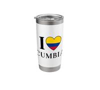 I Love Cumbia Dance Stainless Steel Insulated Tumbler