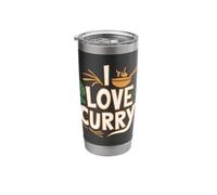 I Love Curry Culinary Passion Spice Art Stainless Steel Insulated Tumbler